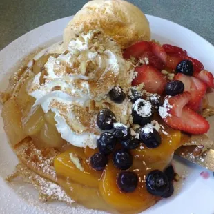 Waffle gone crazy!