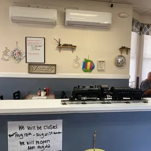 a man sitting at a counter