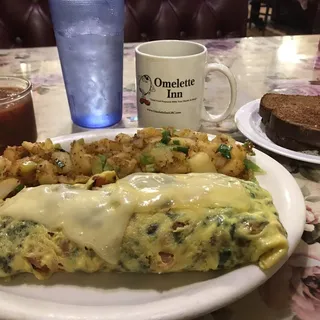 Black Bean Delight Omelette