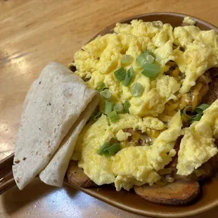 Green chili skillet
