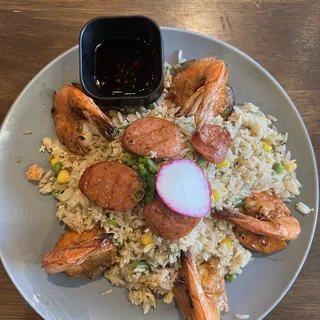 Grilled Tiger Prawn Fried Rice
