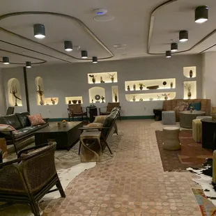 interior, sushi and sashimi