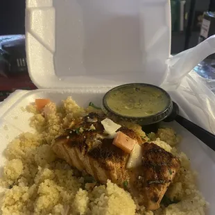The salmon special