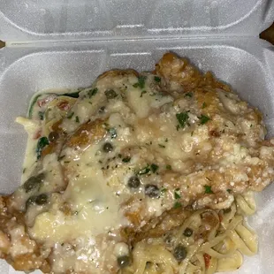 Chicken Francaise -greasy and no lemon taste. Not even close to being worth $20 that was charged