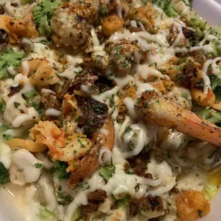 Fiyah Garlic Shrimp Potato