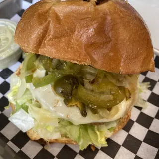 Sassy Jalapeno burger