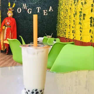 15. Cantaloupe Milk Tea