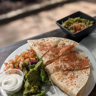 Shrimp quesadilla