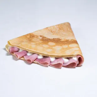 Ham, cheese and beshamel sauce