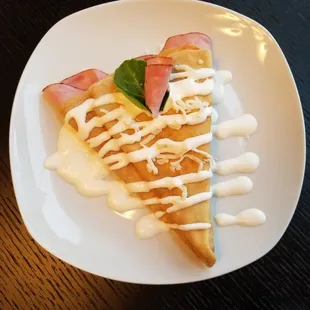 New Crepes are coming!!!   Ham and Cheese!!!