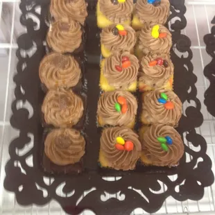 Chocolate Sundae Cupcakes and German Chocolate Cupcakes