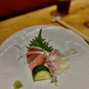 Sashimi platter