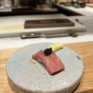 Otoro with caviar