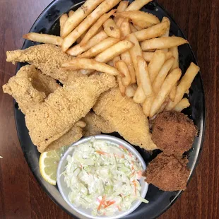 Catfish dinner