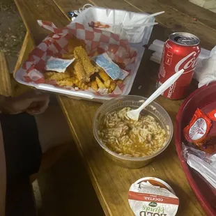 10. Fried Fish Combo and gumbo