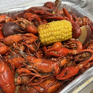 Ordered Combo #6 Crawfish Lover