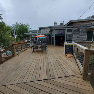 Eat on the patio