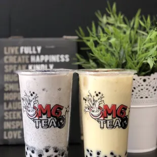 Sesame Milk Tea