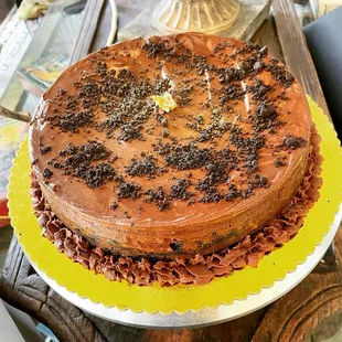 Triple Chocolate Cheesecake