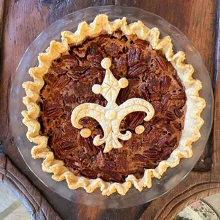 Chocolate Bourbon  Pecan Pie