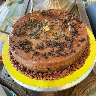 Triple Chocolate Cheese Cake