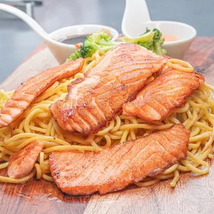 Salmon Teppanyaki