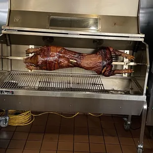 Grill pig.