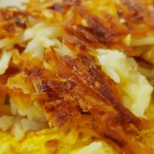 Golden crispy outside and soft on the inside.