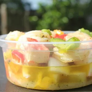 Small Bowl Of Seafood Salad