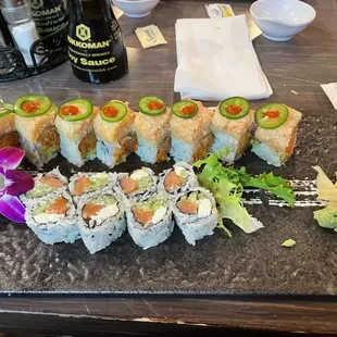 sushi, sashimi, food, sushi and sashimi