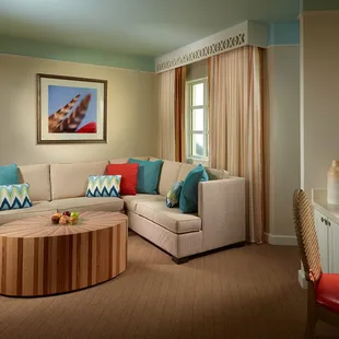 Premier Corner Suite Sitting Area