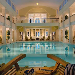 Indoor Pool at Omni Bedford Springs Resort &amp; Spa