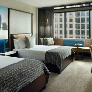 Deluxe Queen Room at Omni Charlotte Hotel