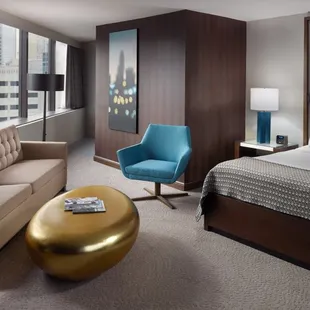 Junior Suite at Omni Charlotte Hotel