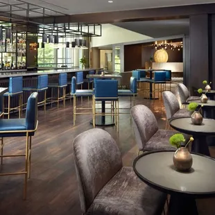 Trade Bar Setting at Omni Charlotte Hotel