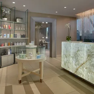 Mokara Spa Reception at Omni Dallas Hotel