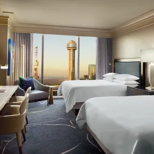 Deluxe Room Double Queen at Omni Dallas Hotel