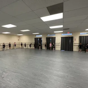 Large dance room!