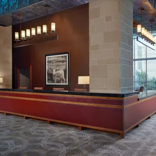 The Registration Desk at Omni Fort Worth Hotel