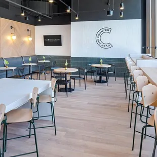 Over the Counter Dining Area
