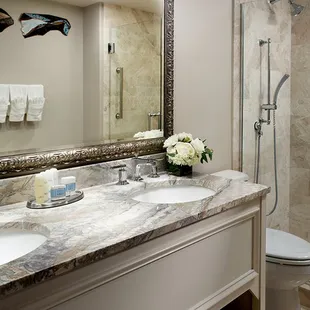 The Royal Suite Bathroom at Omni Royal Orleans Hotel