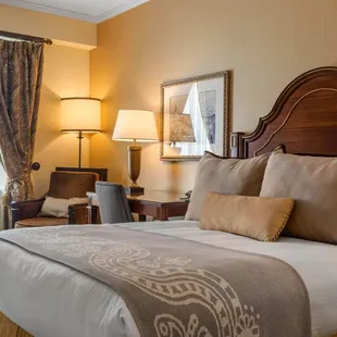 The Deluxe Queen Room at Omni Royal Orleans Hotel