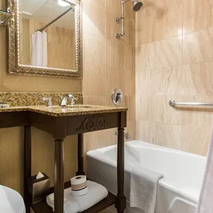 The Courtyard Queen Bathroom at Omni Royal Orleans Hotel