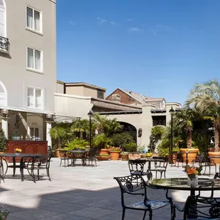 Courtyard at Omni Royal Orleans Hotel