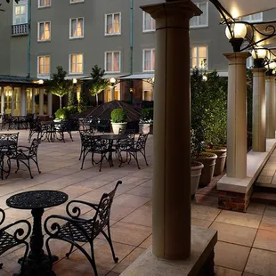 Courtyard at Omni Royal Orleans Hotel