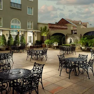 Courtyard at Omni Royal Orleans Hotel
