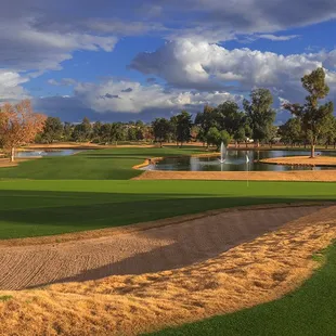 Hole 18 on the Catalina Course