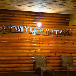 Snowy Mountain Lodge Restaurant Entrance