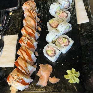 KC roll and Miami roll