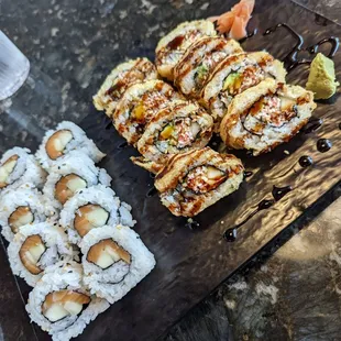 Salmon roll, Fried California roll